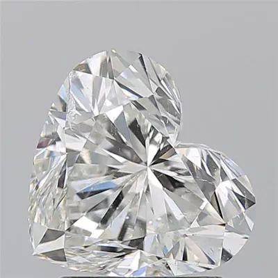 2.21ct I SI2 Rare Carat Ideal Cut Heart Diamond
