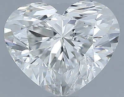 0.81ct H SI1 Rare Carat Ideal Cut Heart Diamond