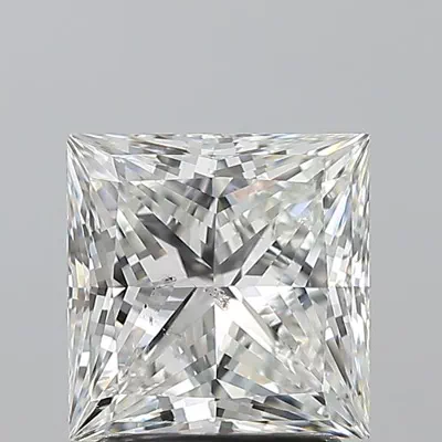 2.11ct G SI2 Rare Carat Ideal Cut Princess Diamond
