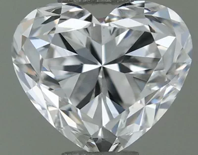 0.40ct F SI1 Very Good Cut Heart Diamond