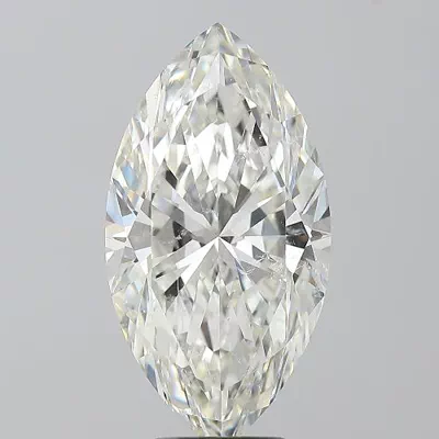 5.02ct I SI2 Rare Carat Ideal Cut Marquise Diamond