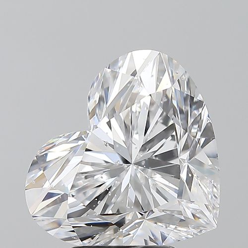 4.04ct D SI2 Excellent Cut Heart Diamond