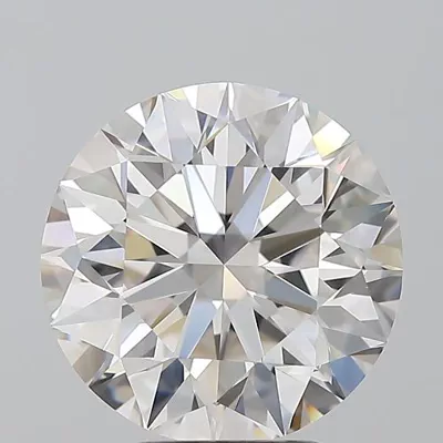 3.71ct I IF Excellent Cut Round Diamond