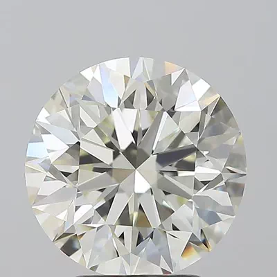 3.50ct K VVS2 Excellent Cut Round Diamond