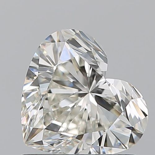 0.94ct K VVS1 Rare Carat Ideal Cut Heart Diamond