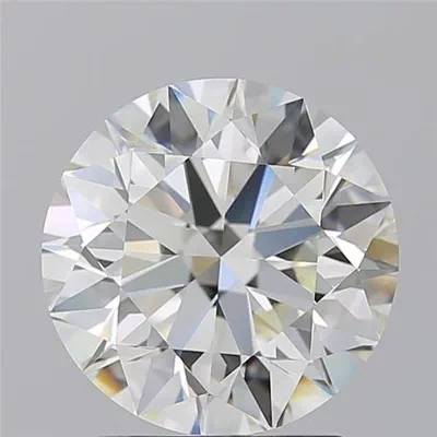 2.50ct K VVS1 Rare Carat Ideal Cut Round Diamond