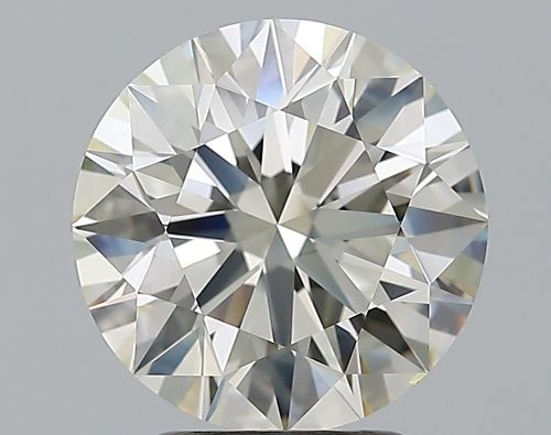 3.01ct K VVS1 Rare Carat Ideal Cut Round Diamond
