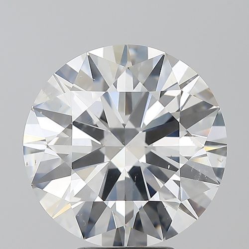 5.01ct G SI1 Rare Carat Ideal Cut Round Diamond
