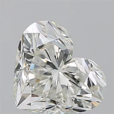 1.70ct K VS2 Rare Carat Ideal Cut Heart Diamond