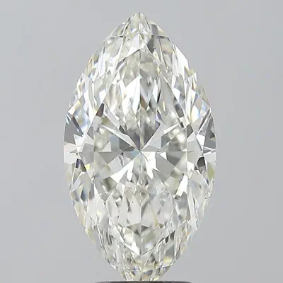 3.50ct I SI2 Rare Carat Ideal Cut Marquise Diamond