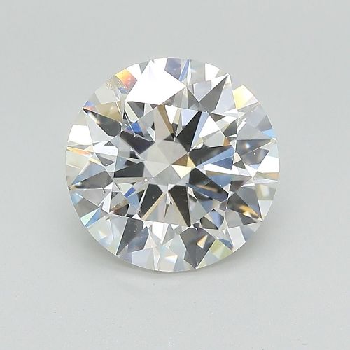 3.02ct I SI2 Rare Carat Ideal Cut Round Diamond