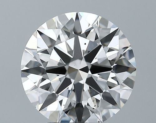 3.62ct F SI1 Rare Carat Ideal Cut Round Lab Grown Diamond