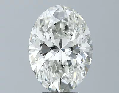 4.29ct I VS1 Rare Carat Ideal Cut Oval Lab Grown Diamond