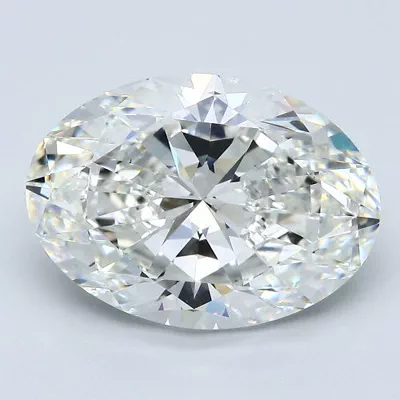 6.02ct H VS1 Very Good Cut Oval Diamond