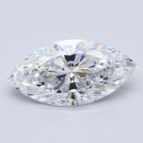4.01ct D VS2 Very Good Cut Marquise Diamond