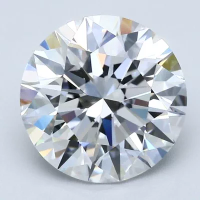 4.59ct E VVS2 Rare Carat Ideal Cut Round Diamond