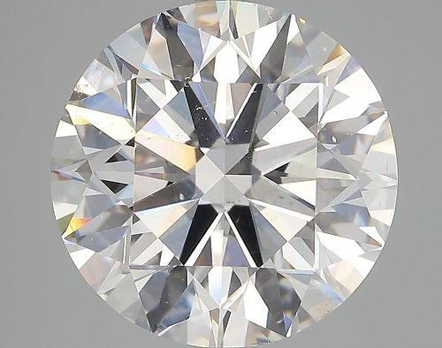 7.05ct D SI1 Rare Carat Ideal Cut Round Diamond