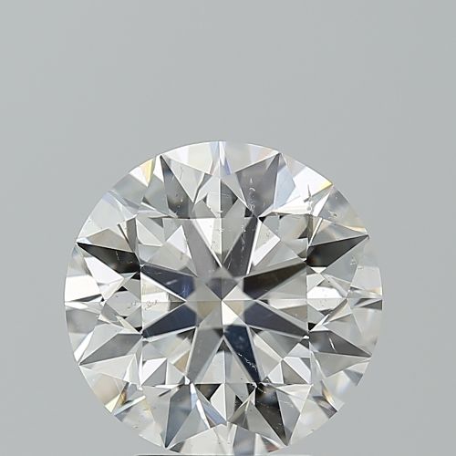 3.64ct H SI2 Excellent Cut Round Diamond