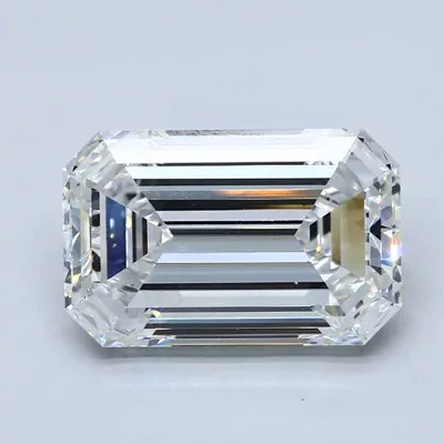 7.02ct E VS2 Very Good Cut Emerald Diamond