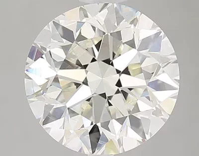 4.01ct K VS2 Very Good Cut Round Diamond