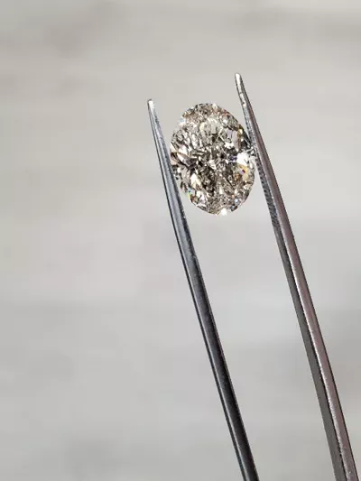 3.05ct J SI2 Excellent Cut Oval Diamond