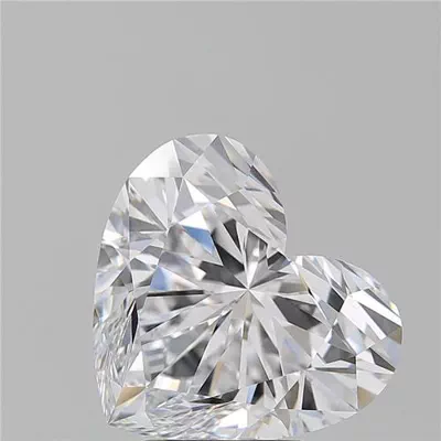 5.03ct D FL Rare Carat Ideal Cut Heart Diamond