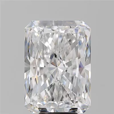 7.03ct D VVS2 Rare Carat Ideal Cut Radiant Diamond