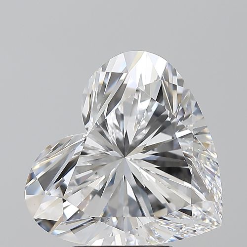 4.01ct D VS1 Rare Carat Ideal Cut Heart Diamond