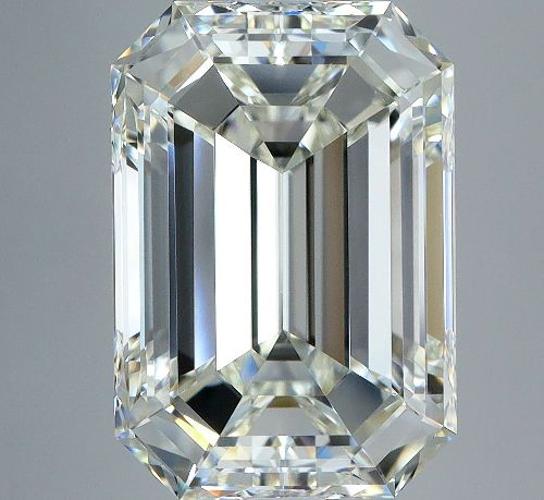 7.02ct K VS1 Rare Carat Ideal Cut Emerald Diamond