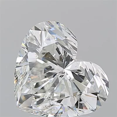 3.01ct I SI2 Rare Carat Ideal Cut Heart Diamond