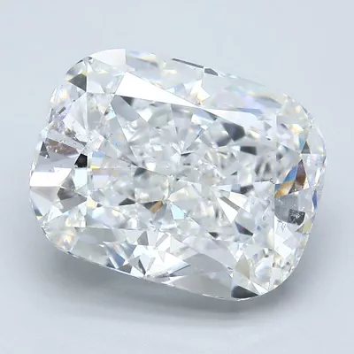 7.06ct F SI2 Very Good Cut Cushion Diamond