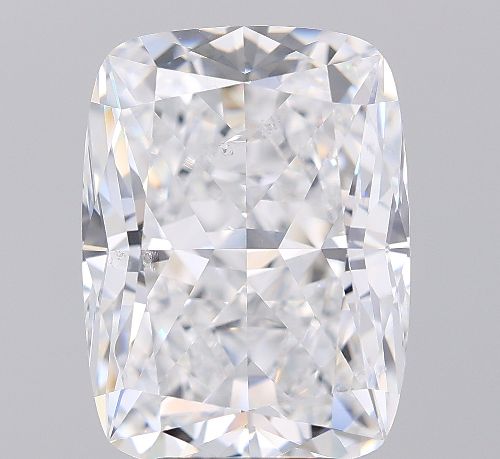 5.35ct D SI2 Rare Carat Ideal Cut Cushion Diamond