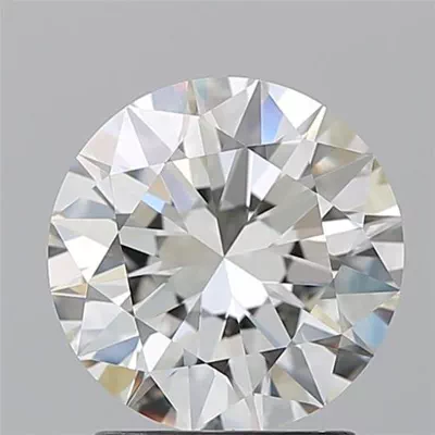 2.01ct K VVS1 Rare Carat Ideal Cut Round Diamond