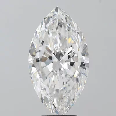 5.01ct E SI1 Rare Carat Ideal Cut Marquise Diamond