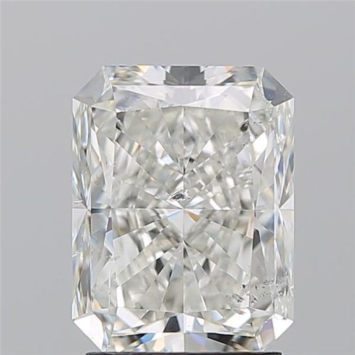 2.53ct I SI2 Rare Carat Ideal Cut Radiant Diamond