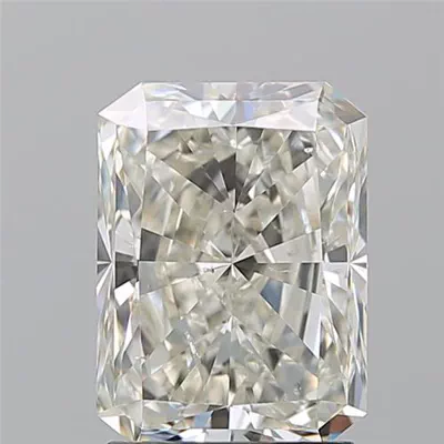 2.22ct K SI2 Rare Carat Ideal Cut Radiant Diamond