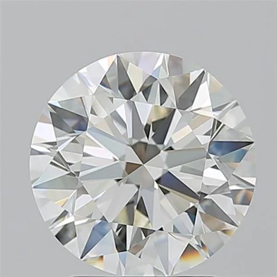 3.03ct J VVS1 Rare Carat Ideal Cut Round Diamond