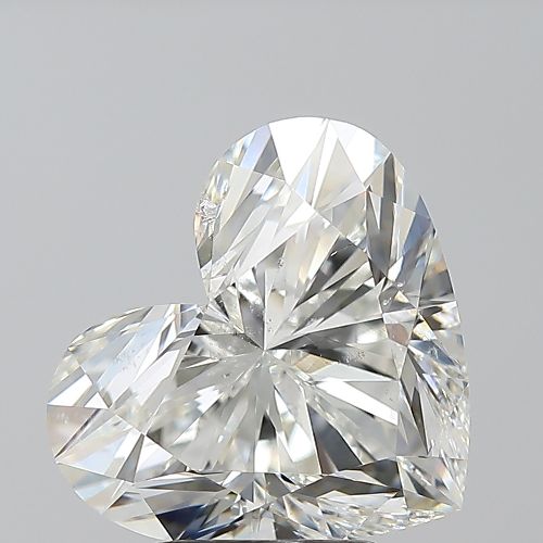 4.01ct I SI2 Rare Carat Ideal Cut Heart Diamond