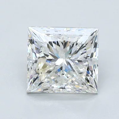 2.80ct J VS2 Very Good Cut Princess Diamond