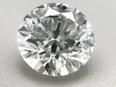 2.72ct E SI2 Rare Carat Ideal Cut Round Diamond