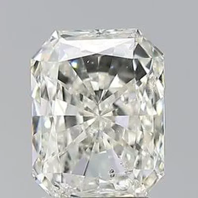 2.01ct K SI2 Rare Carat Ideal Cut Radiant Diamond