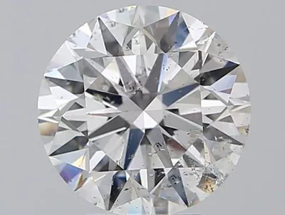 3.60ct F SI2 Rare Carat Ideal Cut Round Diamond