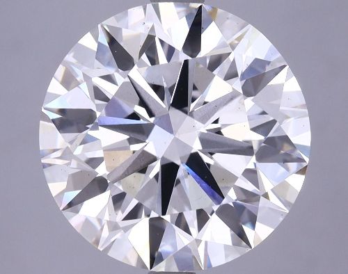 6.53ct H VS2 Rare Carat Ideal Cut Round Lab Grown Diamond