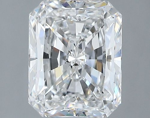 2.04ct E SI2 Rare Carat Ideal Cut Radiant Diamond