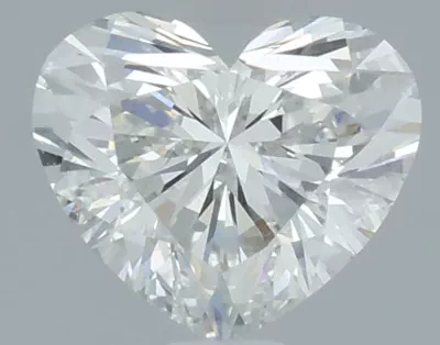 0.63ct H SI1 Rare Carat Ideal Cut Heart Diamond