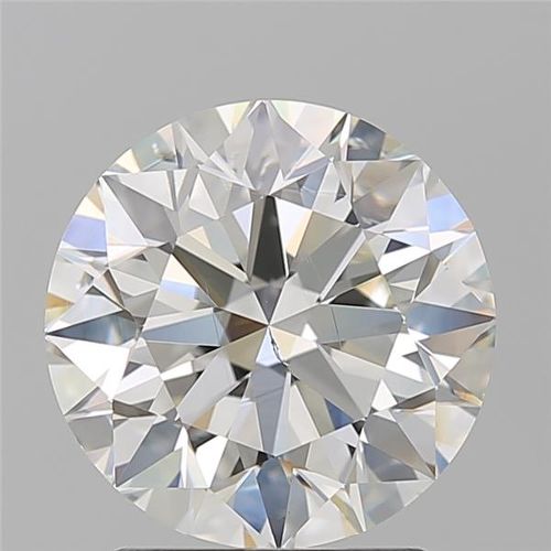 2.50ct J SI1 Rare Carat Ideal Cut Round Diamond