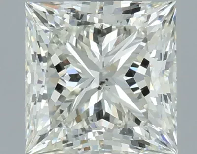 1.50ct K SI2 Rare Carat Ideal Cut Princess Diamond