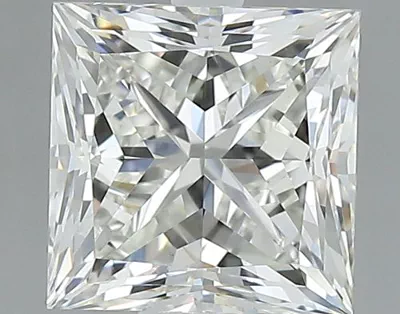 1.70ct J VS2 Rare Carat Ideal Cut Princess Diamond