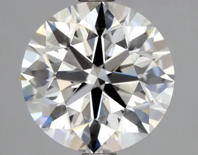 2.70ct F IF Rare Carat Ideal Cut Round Diamond