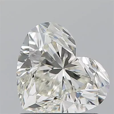 1.10ct J IF Rare Carat Ideal Cut Heart Diamond